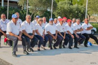 Arbitres lors de la remise des prix